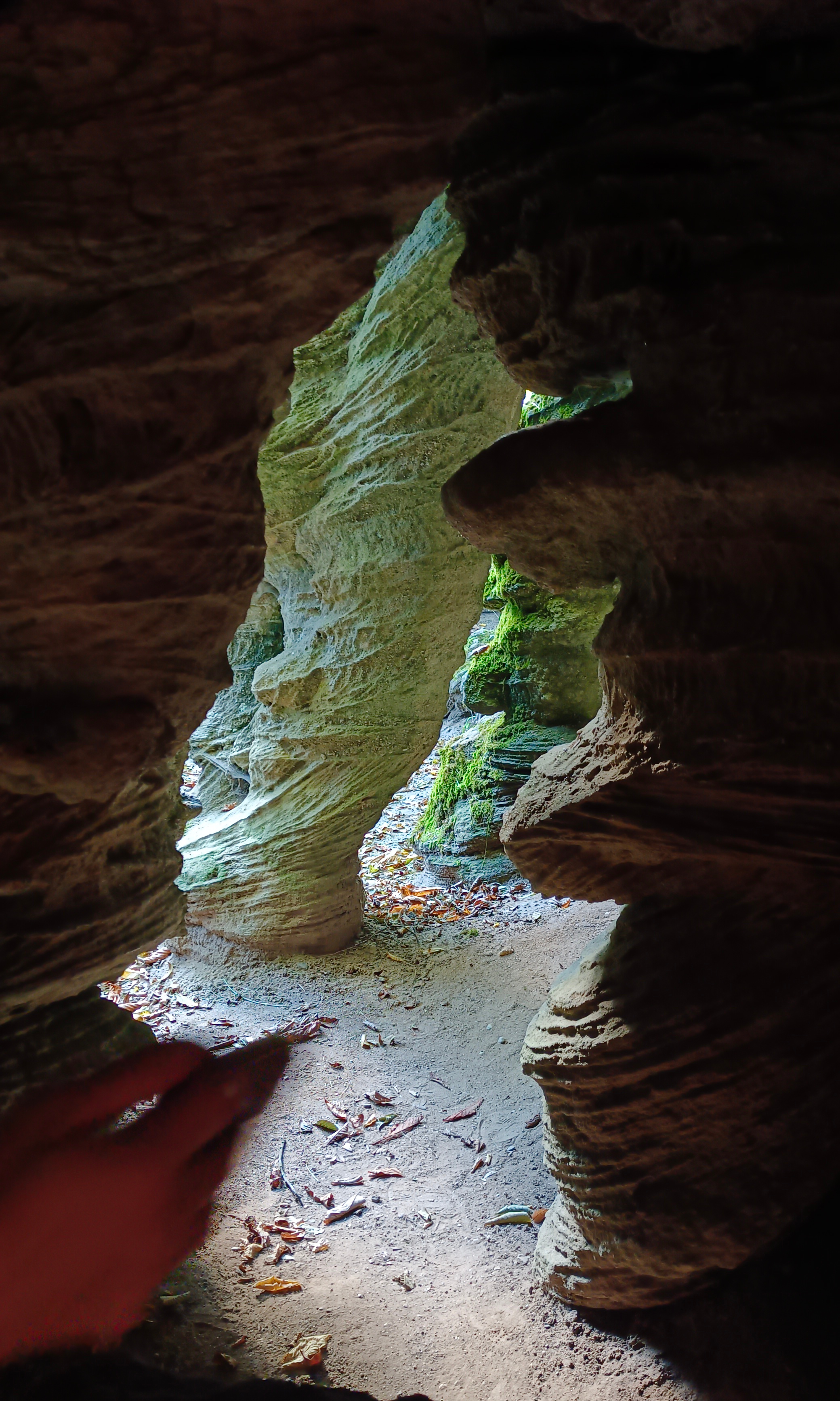 Groty Mechowskie - trasa zwiedzania